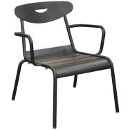 Lot 2 fauteuils SMILEY alu - Proloisirs