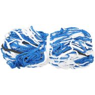 Lot de 2 filets de handball GES 4 mm hexagonale blanc/bleu