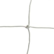 Lot de 2 filets pour buts de foot seniors Européen Compétition - blanc