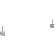 Lot de 2 pinces fixation frontale de 40cm de hauteur Twins - Eol