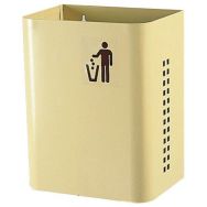 Lot de 2 poubelles 27 litres murale - Ivoire