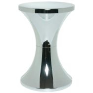 Lot 2 tabourets TAM TAM Chrome - Stamp