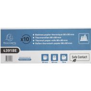 Lot de 30 Bobine pour tickets de caisse de 76 m