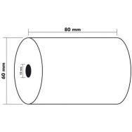 Lot de 30 Bobines pour balance 80x60x12x44 - 1 pli thermique