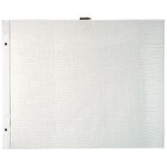 Lot de 3 Recharges pour album à vis pages blanches - 29x37 cm