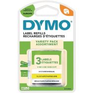 Lot de 3 Ruban Letratag lot de 3 rouleaux Assortis