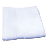 Lot de 3 draps de bain 70 x 140 cm AXEL, Blanc