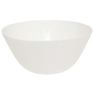 Lot de 3 saladiers Louise Ø24 cm en verre blanc
