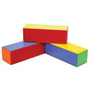 Lot de 3 sièges multicolores