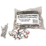 Lot de 40 Bouchons mécaniques en tête de porcelaine