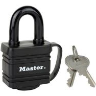 Lot de 4 Cadenas à clés en acier laminé nº7804