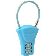 Lot de 4 Cadenas à combinaison acier-vinyle multicolor