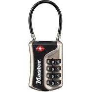 Lot de 4 Cadenas à combinaison avec câble flexible 4697EUR