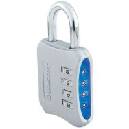 Lot de 4 Cadenas à combinaison programmable assorti 653EURD