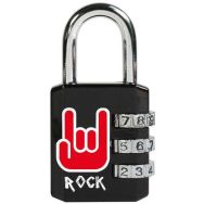 Lot de 4 Cadenas à combinaison programmable motif rock