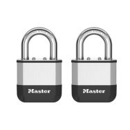 Lot de 4 Cadenas acier laminé 52 mm haute sécurité - Elite