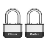 Lot de 4 Cadenas acier laminé haute sécurité - Elite - Master Lock
