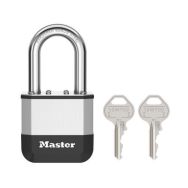 Lot de 4 Cadenas en acier laminé 52mm 2 clés - Anse 38mm - Elite