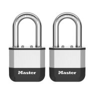 Lot de 4 Cadenas en acier laminé haute sécurité - Elite - Master Lock