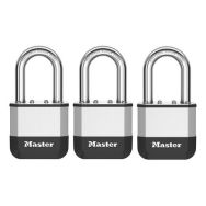 Lot de 4 Cadenas en acier laminé haute sécurité - Elite - Master Lock