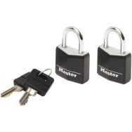 Lot de 4 Cadenas en aluminium massif recouvert - 20mm