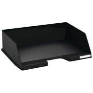 Lot de 4 Corbeille à courrier COMBO MAXI à l'italienne noir