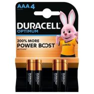 Lot de 4 Duracell Optimum AAA x4