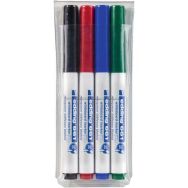 Lot de 4 Marqueur effaçable e-661 pour tableau blanc