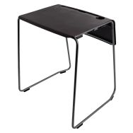Lot de 4 Tables universitaires GROM plateau noir époxy noir