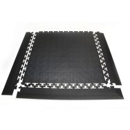 Lot de 4 Jeu de 4 bordures emboitable pour tapis antidérapant