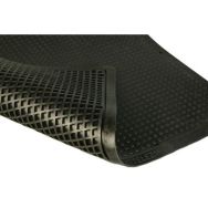Lot de 4 Tapis antifatigue Surelast special - 80 x 100 cm - Noir