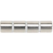 Lot de 4 aimants ronds extra forts
