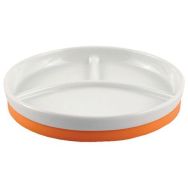 Lot 4 assiettes compartimentées antidérapantes porcelaine - Plastorex