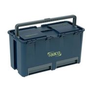 Lot de 4 caisses à outils compacte couvercle en 2 parties
