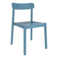 Lot 4 chaises ELBA polypropylène - Garbar