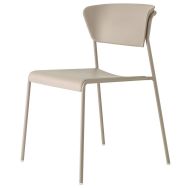 Lot de 4 chaises Lisa Go Green 4 pieds - S.CAB