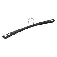 Lot de 6 cintres prisonniers EGO Noir