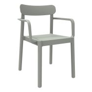 Lot 4 fauteuils ELBA polypropylène - Garbar