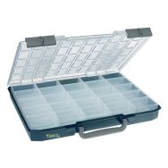 Lot de 4 mallettes CarryLite avec 25 godets H:55mm