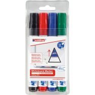 Lot de 4 marqueur effaçable e-663 pour tableau blanc