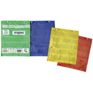 Lot de 4 pochettes affichage magnétiques.