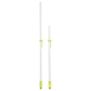 Lot de 4 sets de 2 pailles anti reflux 18.6 et 26.2 cm - Plastorex