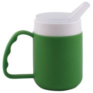 Lot 4 tasses d'alimentation 1 poignée polypropylène - Plastorex