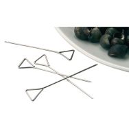 Lot de 500 piques-bigorneau en inox 7,8 cm