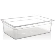 Lot de 5 Bac gastronorme polypropylène 1/1 - 530x325xH200 mm