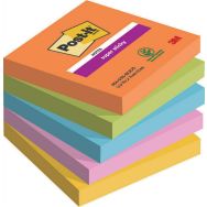 Lot de 5 Post-it super sticky - Boost 76x76mm