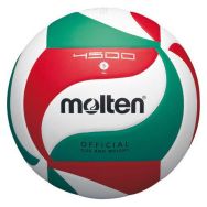 Lot de 5 ballons de volley Molten V5M4500 + sac de rangement