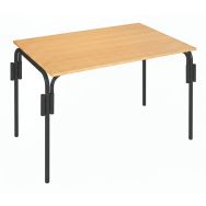 Lot de 5 tables de réunion Infini en stratifié