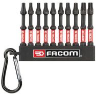 Lot de 60 10 Embouts Impact Sur Support T20X6, T25X2, T30X2