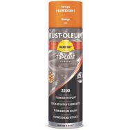 Lot de 6 Aérosol de finition fluorescente 500mL Orange Fluorescent